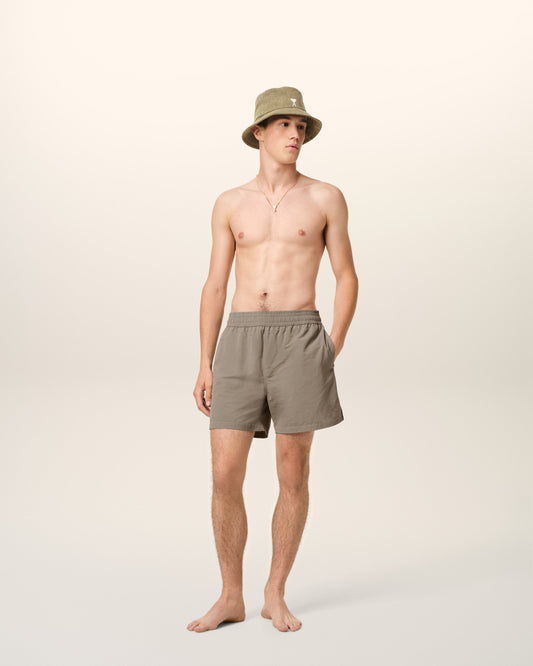 Beige Beach Short