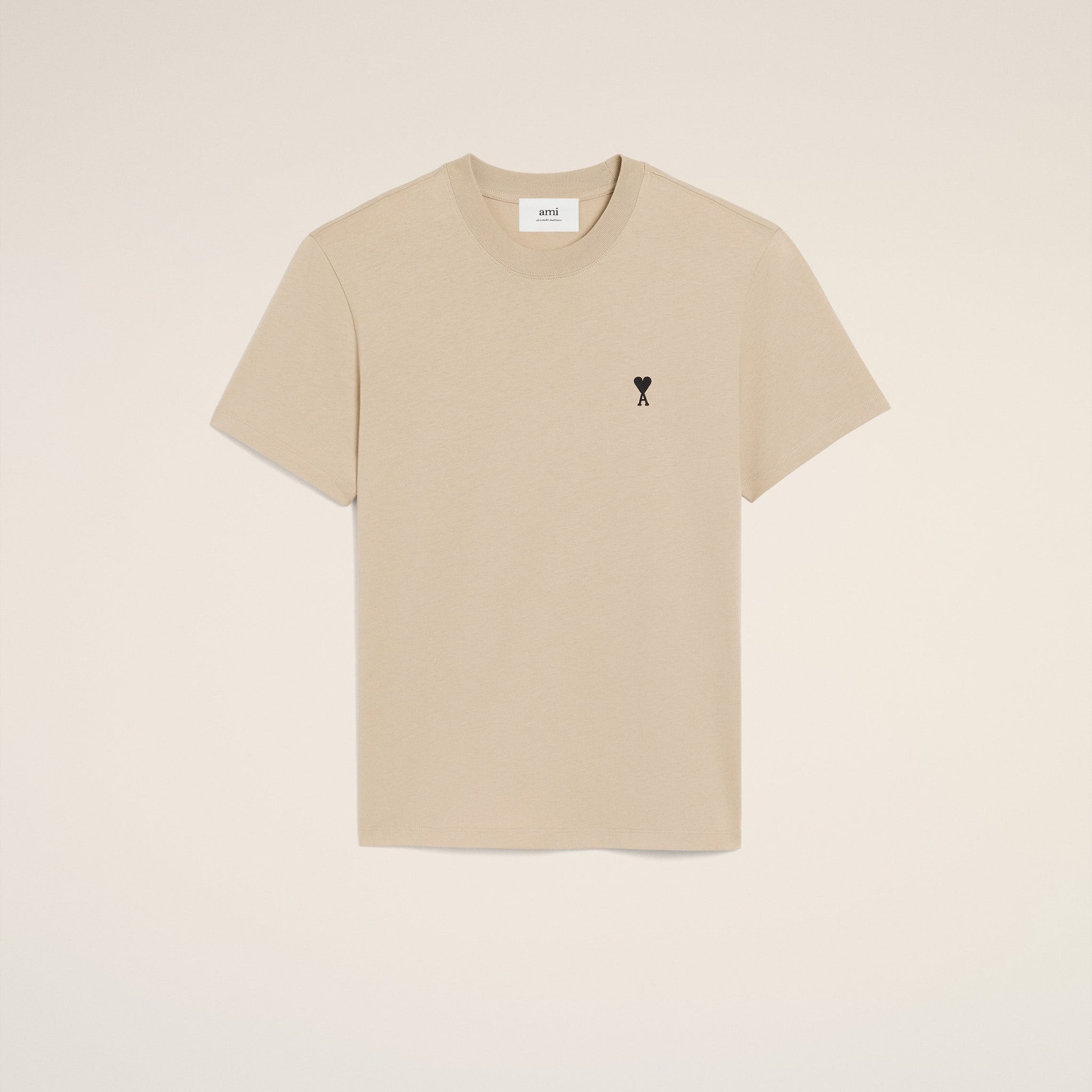 Beige Cotton Ami De Coeur T-shirt