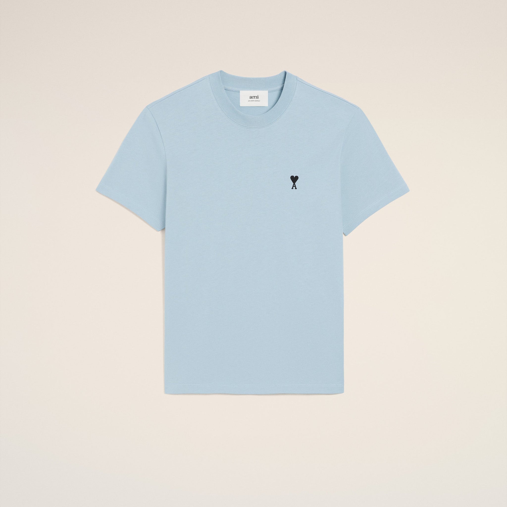 Blue Cotton Ami De Coeur T-shirt
