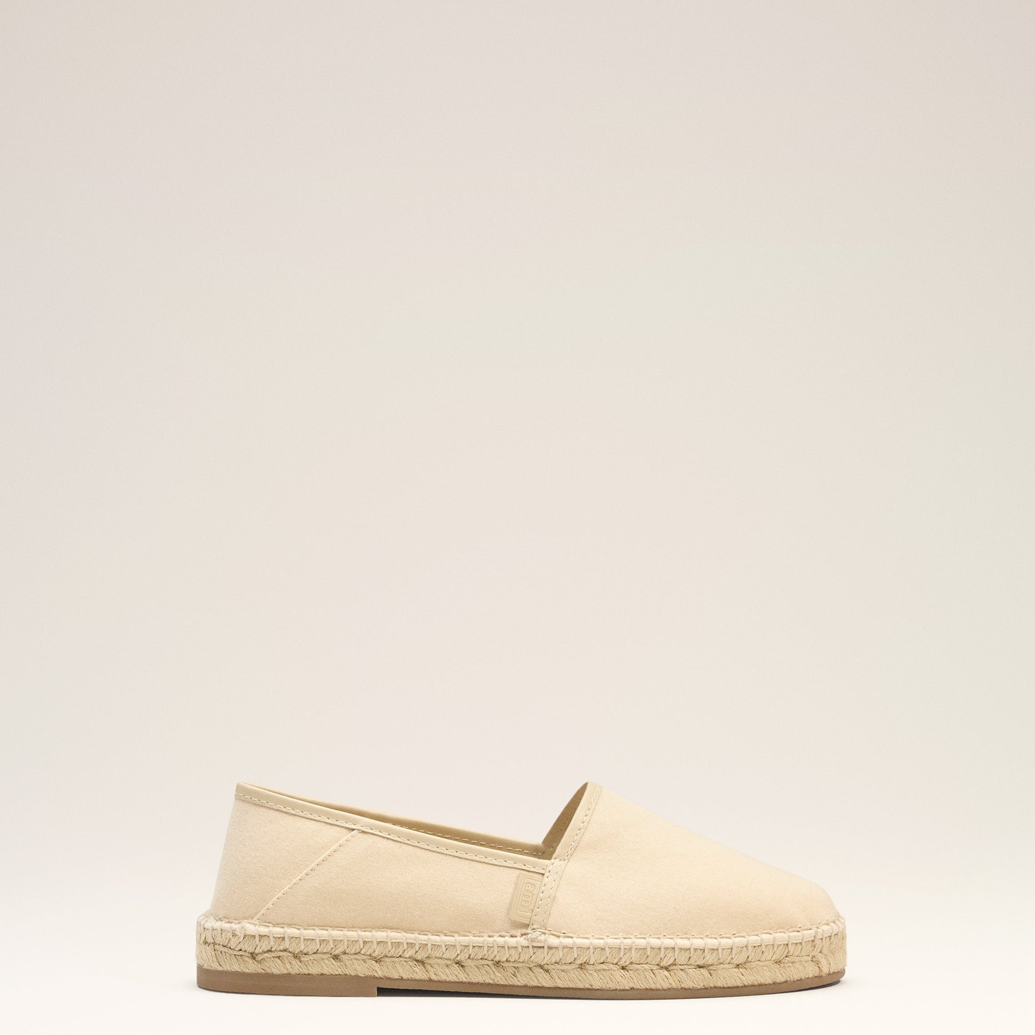 Beige Espadrilles In Cotton Canvas