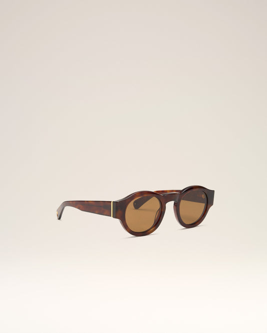 Brown Acetate 75002 Sunglasses