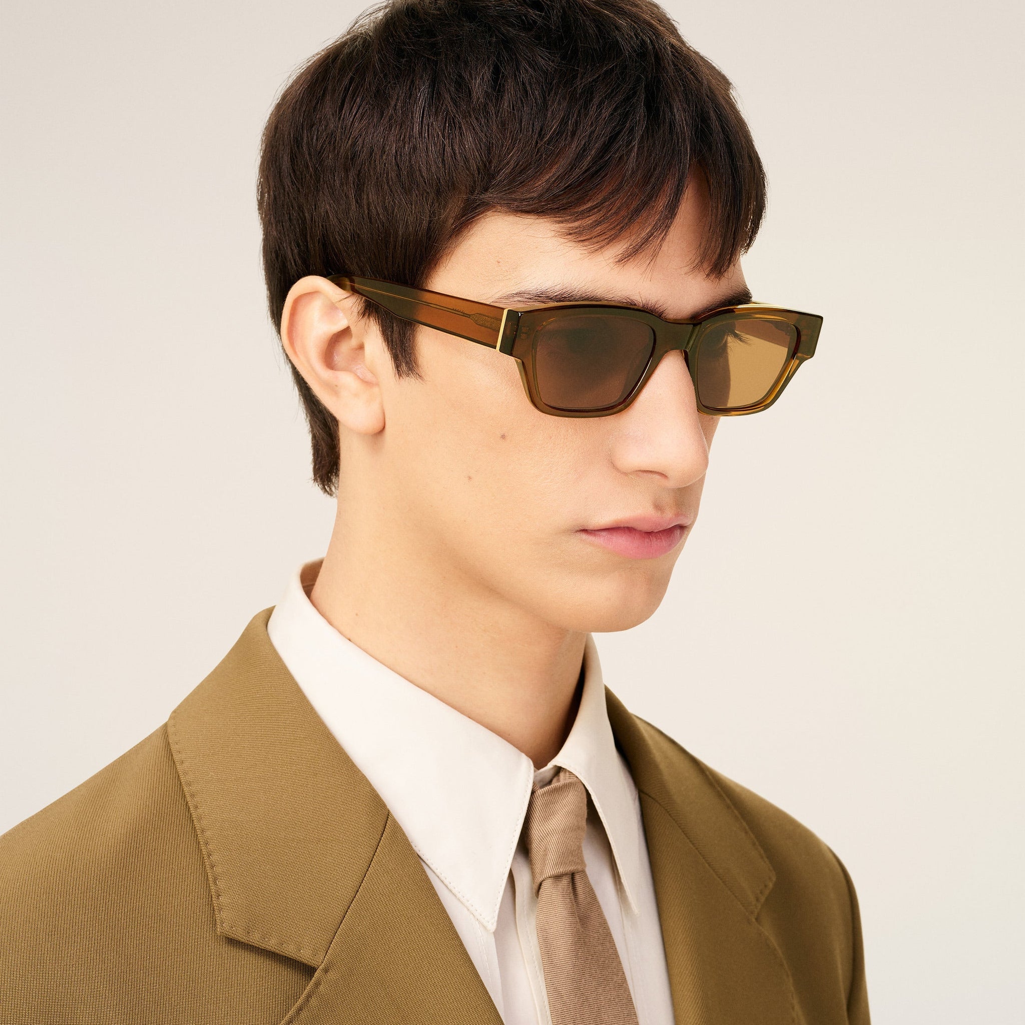 Brown Acetate 75009 Sunglasses