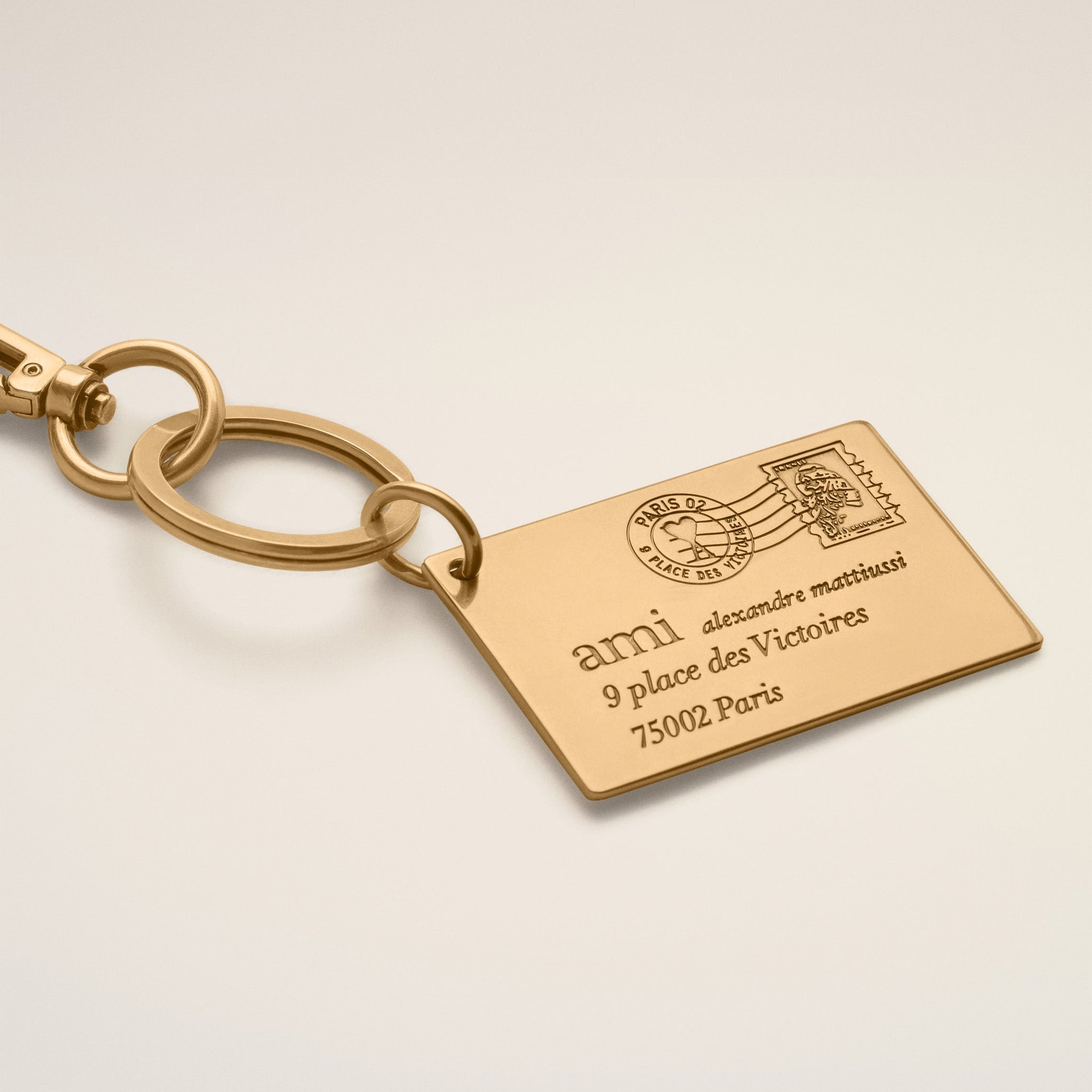 Ami Alexandre Mattiussi Enveloppe Keyring