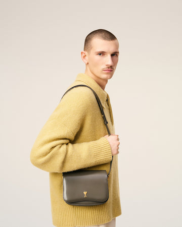 Grey Glazed Leather Paris Paris Bag
