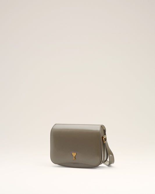 Grey Glazed Leather Paris Paris Bag